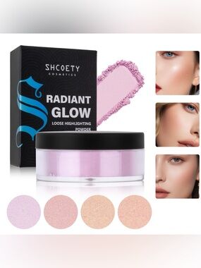 Shcoety Cosmetics Radiant Glow Loose Highlighting Powder